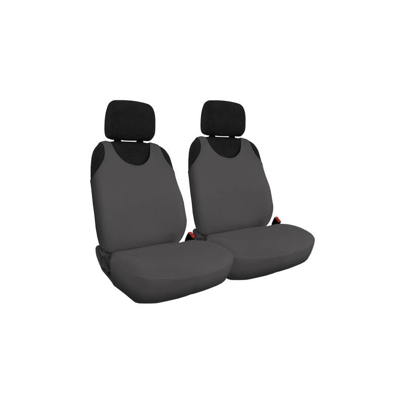 Autotričká Cotton - full tmavo šedé 2ks